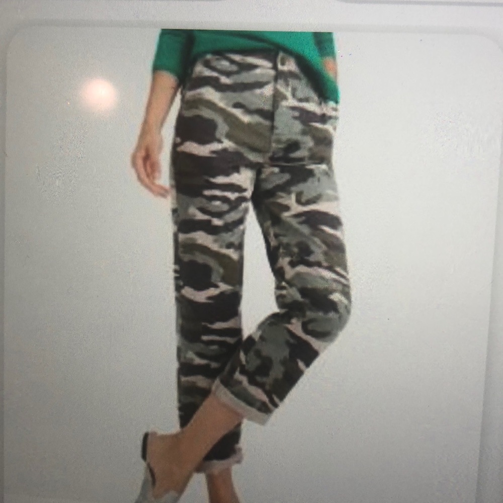 J.crew camo pants